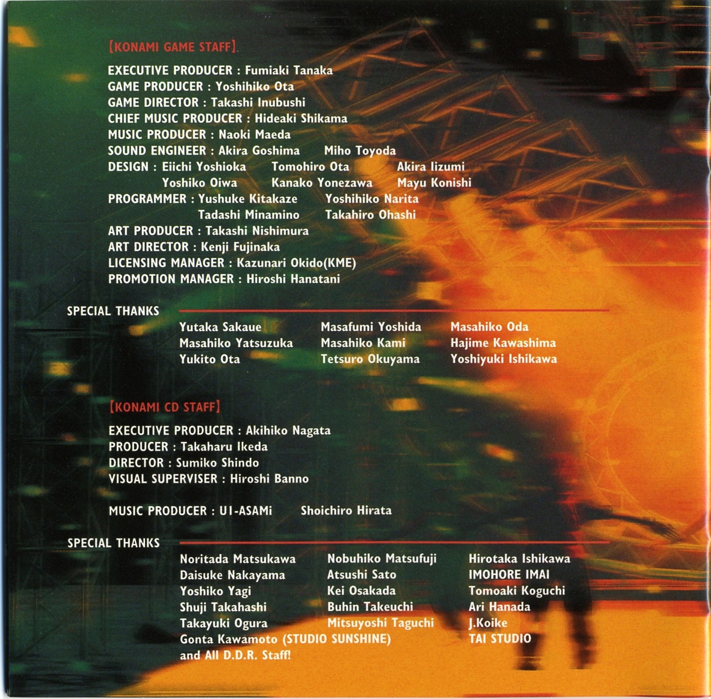 Dance Dance Revolution 4thMIX ORIGINAL SOUNDTRACK (2001) MP3 